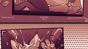 Wool Glazed Comic Dub: Queer by Have Joy (Furry Toon, Wool Glazed Femboy, Cartoon, Assfuck Foray)