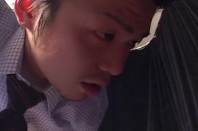 Best Asian homo dudes in Horny masturbation, rimming JAV clip