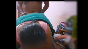 Big Tits Housewife Sreejaa in Pink Blouse and Saree Juicy Tits Sucked Pussy Fingered and Fucked Hard