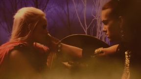 Incredible pornstars Jennifer Dark and Brea Bennett in horny small tits, brunette porn video