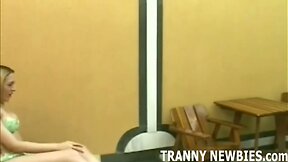 Get your newbie ass ready for a some tranny cock