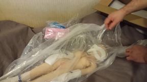 Unboxing Asian Mini Sex Doll - Nicole 80cm