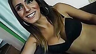 Tasty shemale from Brazil gives and receives anal pounding