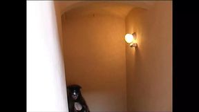 Three slutty MILFs gangbanged by a group of guys in vintage orgy
