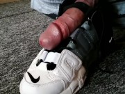 Nike Uptempo Basketball Sneakers Fuck & Cum