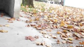 European woman gets rough sex and is recorded by a satisfied guy