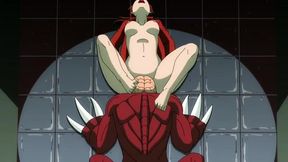 Resident Evil porn - Claire vs pussy licking cartoon zombie monster