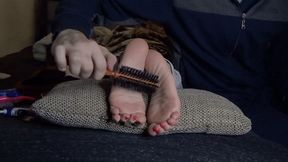 Ticklish soles of my best female friend (720p)