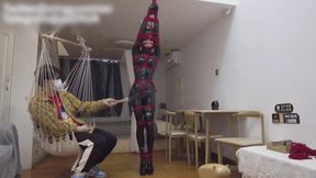 Mz11-latex Suit Restraint and Whipping