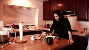 rayveness swallows shorty mac s massive interracial load