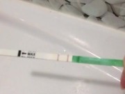 Girl Pissing in a glass and in the toilet, or in your mouth ;) Day 5 of the ovulation test