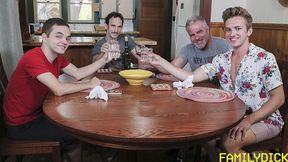 All-family orgy with Marcus Rivers, Dale Savage, Bar Addison, and Greg Mckeon