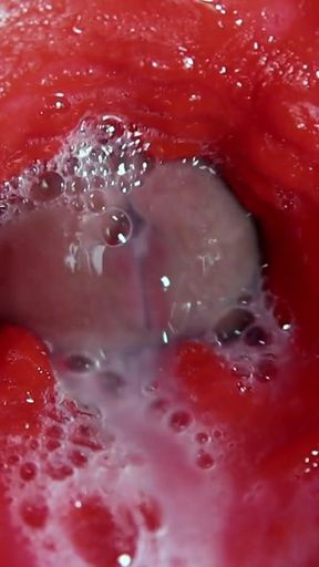 Memorable moment from "The most beautiful internal orgasm close-up! ASMR big cumshot!"