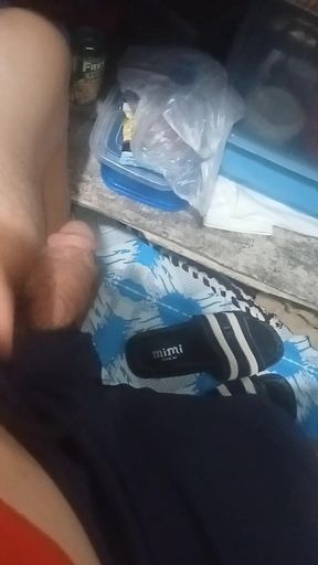 My Masturbating Interupted When My Roomate Suddenly Awaken.