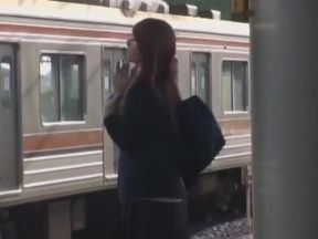 Crazy Japanese slut Natsu Aoi, Hikaru Yuki, Yuu Shinoda in Incredible Public, Lesbian JAV clip