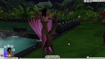 sims 4 futas fun in mansion manor