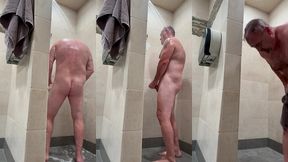 caught my husband masturbating in the shower
