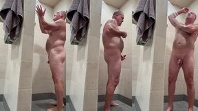 caught my husband masturbating in the shower