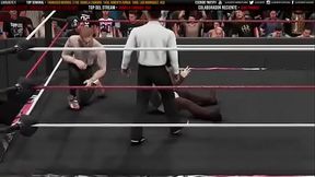 Asiatica sumisa es Cogida por americano cachondo en el ring