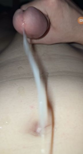 Big Orgasm Cumshot with Moaning