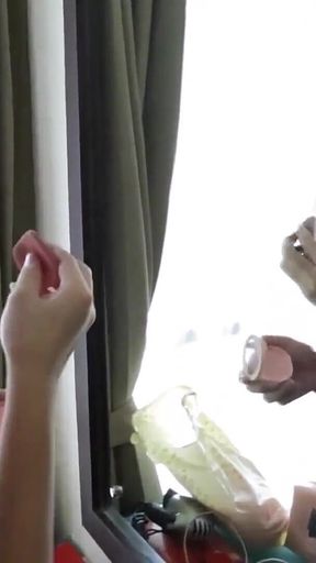 Ladyboystar - Hot Date with a Cute Ladyboy Who Loves Makeup and Changing Clothes