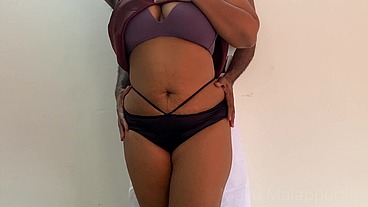 Mallu Couple Sex in Lotus Position & Cowgirl Position from Malappuram, Kerala