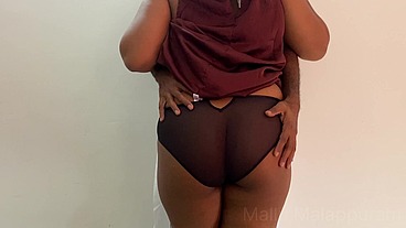 Mallu Couple Sex in Lotus Position & Cowgirl Position from Malappuram, Kerala
