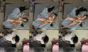 celina powell masturbates behind a man porn video