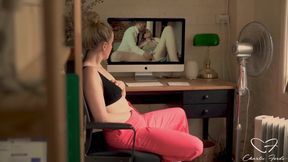 Office Voyeur Featuring Charlie Forde