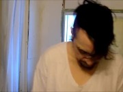 Smally Titty FtM Trans Guy Wet T-shirt