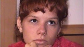 redhead francesca from budapest has a casting couch audition