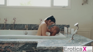 Asian Beauty Made Love To In The Bathtub - Lulu Chu, Ryan McLane - EroticaX