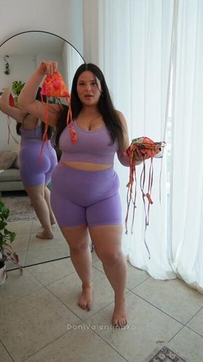 Chubby Bikini Try on Haul ft Dani Valentina