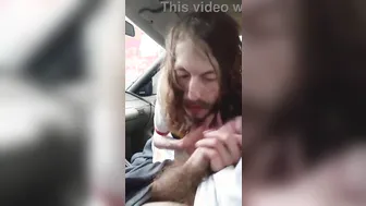 Skinny twink gives sloppy deepthroat blowjob and swallows multiple cumshots
