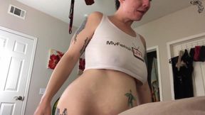 Stuck in Bed Teased BJ Farts O Denial