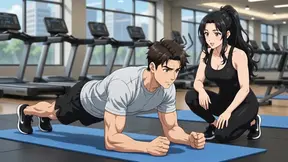 Yoga instructor seduces hot boy during private session