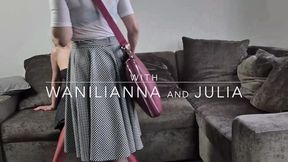 Lesbian Ass Lickers in Genuine Nylons