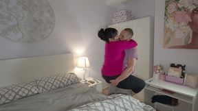 i fuck my hot stepmom until i cum inside her. amateur milf homemade sex