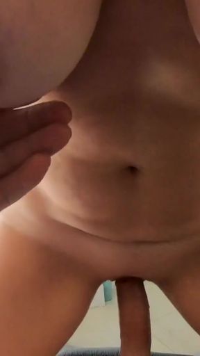 Epic moment from &quot;You were caught masturbating at school and now your stepmom has to deal with your hard cock (POV)&quot;