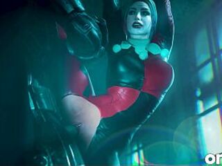 Harley Quinn & Batman Porn CG Animation