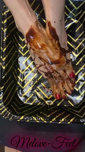 Compilation of Melove's Messy Feet &amp; Long Toes