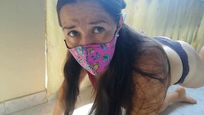 esposa puta sorprendida haciendo ejercicio por el mejor amigo de su marido se lo cabalga y le exprime leche en cuatro patas sexo por dinero sin condon