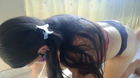esposa puta sorprendida haciendo ejercicio por el mejor amigo de su marido se lo cabalga y le exprime leche en cuatro patas sexo por dinero sin condon