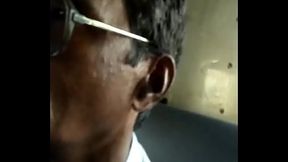 Gay oldman showing penis in bus
