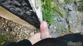 Need a Place to Cum! Part 9. New Place, Sperm and a Walk in Shorts Without Panties