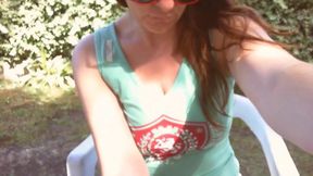 Nicoletta Embassi's Public Display of a Dirty Diaper Under a Skirt