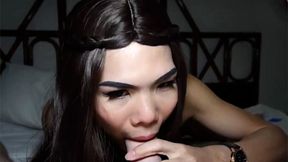 ”The best holiday with horny Thai TS so guy enjoyed perfect blowjob”