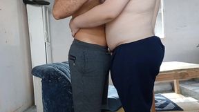 a neighbor fucked me on the roof, a young delivery guy came in my mouth, and i woke up with a hot guy sitting on my dick (complete trilogia)