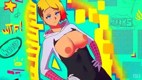Spider-Man Gwen & Miles Dubbed Hentai Animation Adventure Together