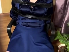 Trans Secretary taped up and gagged